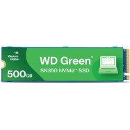 Твердотельный накопитель 500GB SSD WD GREEN SN350 M.2 2280 NVMe x4 R2400Mb/s W1500Mb/s WDS500G2G0C