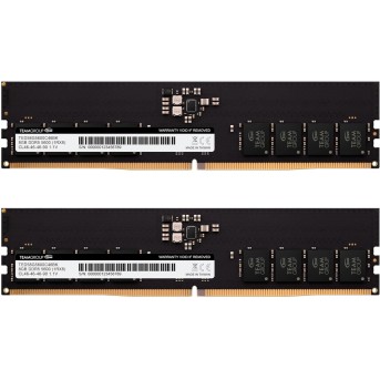 Оперативная память 16GB Kit (2x8GB) 5600MHz DDR5 Team Group ELITE PC5-44800 TED516G5600C46DC01 в Metoo.kz - Metoo (1)