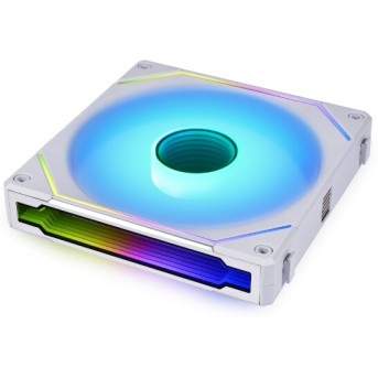 Вентилятор для корпуса Lian Li UNI FAN SL-INFINITY ARGB 3x120m with Controller White UF-SLIN120-3W - Metoo (4)