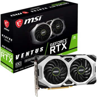 Видеокарта MSI GeForce RTX2060 SUPER VENTUS GP 8GB GDDR6 256-bit 1xHDMI 3xDP - Metoo (1)