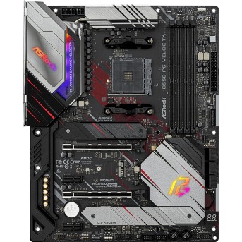 Материнская плата ASRock B550 PG VELOCITA AM4 4xDDR4 6xSATA3 1xM.2 HDMI ATX - Metoo (2)
