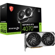 Видеокарта MSI GeForce RTX 4070 SUPER 12G VENTUS 2X, 12GB, GDDR6X, HDMI 3xDP