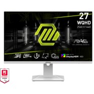 Монитор 27" MSI MAG 274QRFW Rapid IPS 2560х1440 180Hz 1ms 400cd/m 100млн:1 2xHDMI 1xDP 1xUSB-C Белый