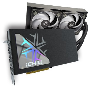 Видеокарта Inno3D GeForce RTX4080 SUPER ICHILL BLACK, 16G GDDR6X HDMI 3xDP C408SB-166XX-18700006 - Metoo (3)