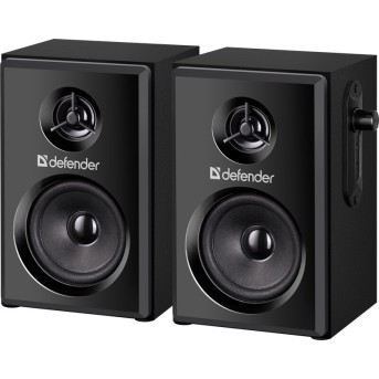 Акустическая 2.0 система Defender SPK-270. 2x5 Вт Питание от USB, 5 В. Цвет: Черный - Metoo (4)