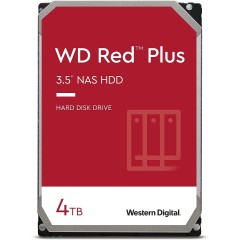 Жесткий диск для NAS систем HDD 4Tb Western Digital RED Plus SATA 6Gb/<wbr>s 3.5" 256Mb 5400rpm WD40EFPX