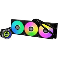 Водяное охлаждение для CPU Lian Li GA II Trinity 360, ARGB 3x120см Black G89.GA2T36B.00