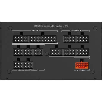 Блок питания PCCooler YS850, 850W, Full Modular, 80+ GOLD, Fan 135mm, P5-YS850-G1F - Metoo (3)