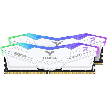 Оперативная память 32GB Kit (2x16GB) 6000MHz DDR5 Team Group DELTA RGB FF4D532G6000HC38ADC01 White - Metoo (6)