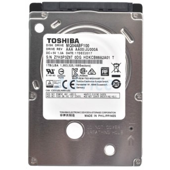 Жесткий диск HDD 1Tb Toshiba HDKCB88A2A01 - Metoo (1)
