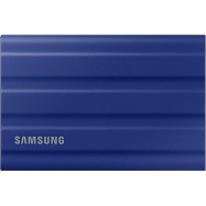 Внешний SSD 2000Gb Samsung T7 Shield USB 3.2 Gen.2 (10 Гбит/c) AES 256 Синий MU-PE2T0R/EU