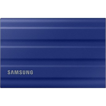 Внешний SSD 2000Gb Samsung T7 Shield USB 3.2 Gen.2 (10 Гбит/<wbr>c) AES 256 Синий MU-PE2T0R/<wbr>EU - Metoo (1)