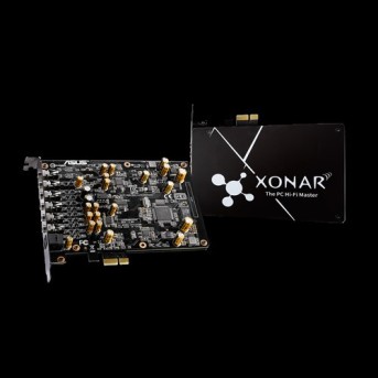 Звуковая карта ASUS XONAR AE, SB 7.1, 192KHz/<wbr>24bit, 110dB SNR, Gaming Soundcard, PCI-Ex1, retail - Metoo (1)