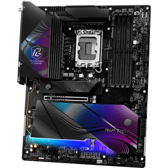 Материнская плата ASRock LGA1851 4xDDR5 4xSATA 5xM.2 HDMI Type-C ATX - Metoo (3)
