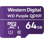 Карта памяти 64GB WD Purple MicroSDHC Class 10 WDD064G1P0C