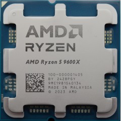 Процессор AMD Ryzen 5 9600X 3,9GHz (5,4GHz Turbo) AM5, 4nm, 6/<wbr>12/ L3 32Mb, 65W, 100-000001405