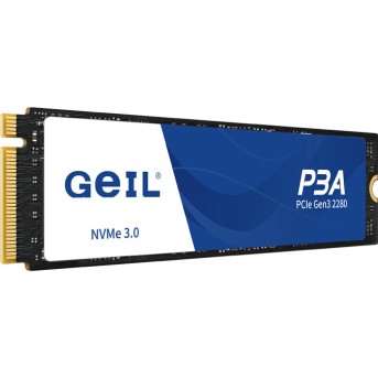 Твердотельный накопитель 250GB SSD GEIL P3A M.2 2280 PCIe3.0 NVMe R1500MB/<wbr>s W1200MB/<wbr>s P3AWK16M250A - Metoo (2)