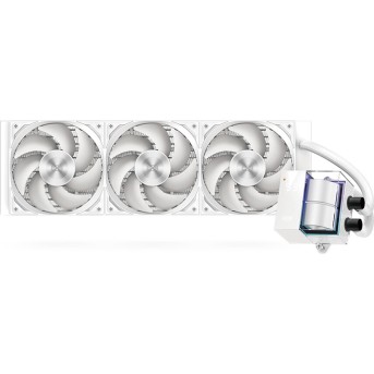 Водяное охлаждение для CPU PCCooler , TDP 310W, ARGB 3x120см, LGA Intel/<wbr>AMD Белый - Metoo (9)
