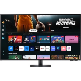 Монитор 43" SAMSUNG SMART M7 VA 3840x2160 60Hz 4мс 300кд/<wbr>м2 5000:1 2xHDMI USB-C 3xUSB LS43DM700UIXCI - Metoo (7)