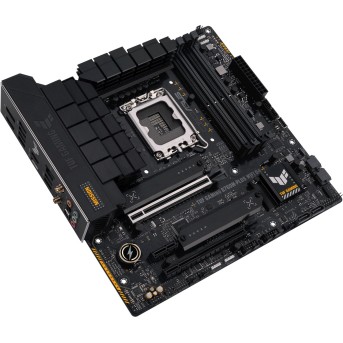 Материнская плата ASUS TUF GAMING B760M-PLUS WIFI D4 LGA1700 4xDDR4 4xSATA3 2xM.2 RAID HDMI DP mATX - Metoo (5)