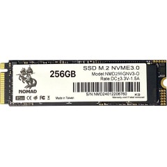 Твердотельный накопитель 256GB SSD NOMAD M.2 2280 PCIe3.0 NVMe R2400MB/<wbr>s W940MB/<wbr>s NMD256GNV3-O