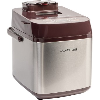 Хлебопечь GALAXY LINE GL2700, 600Вт, Жидкокристаллический дисплей, 19 программ, 220В/<wbr>50Гц - Metoo (1)