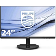 Монитор 23,8" PHILIPS 241V8L (00/01) VA 1920x1080 4мс 250кд/м 3000:1 VGA HDMI