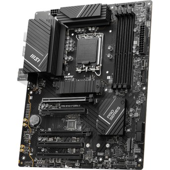 Материнская плата MSI PRO B760-P DDR4 II LGA1700 4xDDR4 4xSATA3 RAID 2xM.2 HDMI DP ATX - Metoo (4)
