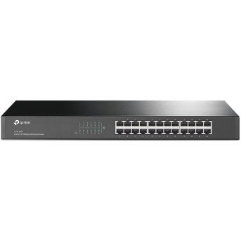 Коммутатор TP-Link TL-SF1024 24-портовый 10/100 Мбит/с стоечный коммутатор в Metoo.kz - Metoo (1)