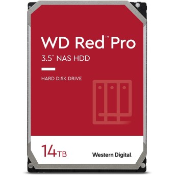 Жесткий диск для NAS систем HDD 14Tb Western Digital Red PRO SATA3 3,5" 7200rpm 512Mb WD142KFGX - Metoo (1)
