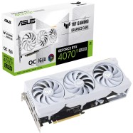 Видеокарта ASUS GeForce RTX4070Ti SUPER OC GDDR6X 16GB 2xHDMI 3xDP TUF-RTX4070TIS-O16G-WHITE-GAMING