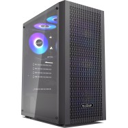 Корпус PCCooler MA100 MESH BK ATX/M-ATX/ITX USB3.0, 2xUSB2.0 Black