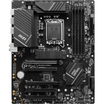 Материнская плата MSI PRO B760-P DDR4 II LGA1700 4xDDR4 4xSATA3 RAID 2xM.2 HDMI DP ATX - Metoo (5)