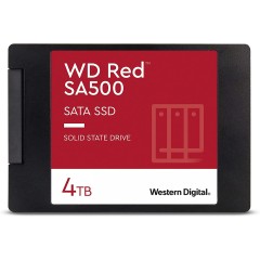 Твердотельный накопитель 4000GB SSD WD WDS400T1R0A Серия RED 2.5” SATA3 R560Mb/<wbr>s, W530MB/<wbr>s
