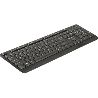 Клавиатура проводная Defender OfficeMate HM-710, (Черный), USB, ENG/<wbr>RUS/<wbr>KAZ, полноразмерная - Metoo (2)