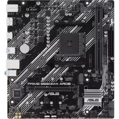 Материнская плата ASUS AM4 2xDDR4 4xSATA3 RAID 2xM.2 HDMI DP mATX 1 Type-C