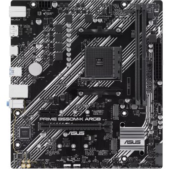 Материнская плата ASUS AM4 2xDDR4 4xSATA3 RAID 2xM.2 HDMI DP mATX 1 Type-C - Metoo (1)