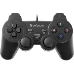 Геймпад Defender Omega USB, 12 кнопок, 2 стика, 64247