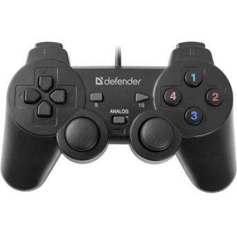 Геймпад Defender Omega USB, 12 кнопок, 2 стика, 64247 в Metoo.kz - Metoo (1)