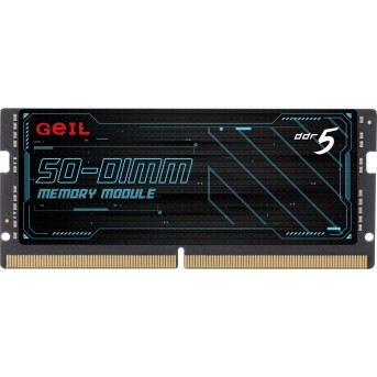 Оперативная память для ноутбука 16GB GEIL 4800MHz DDR5 SO-DIMM PC5-38400 GS516GB4800C40SC Retail - Metoo (2)