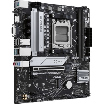 Материнская плата ASUS PRIME B650M-K AM5 2xDDR5 4xSATA3 RAID 2xM.2 VGA HDMI DP mATX - Metoo (7)