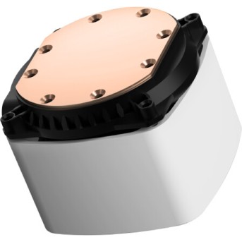 Водяное охлаждение для CPU PCCooler DE360 WH, TDP 310W, ARGB 3x120см White - Metoo (5)
