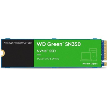 Твердотельный накопитель 2000GB SSD WD GREEN SN350 M.2 2280 NVMe R3200MB/<wbr>s W3200MB/<wbr>s WDS200T3G0C - Metoo (1)