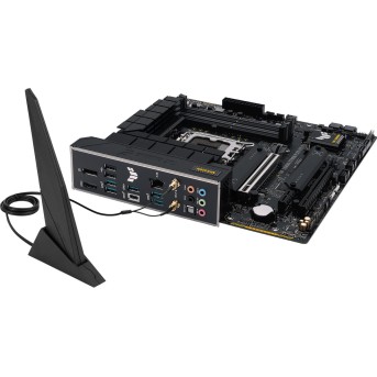 Материнская плата ASUS TUF GAMING B760M-PLUS WIFI D4 LGA1700 4xDDR4 4xSATA3 2xM.2 RAID HDMI DP mATX - Metoo (2)