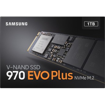 Твердотельный накопитель 1000Gb SSD Samsung 970 EVO Plus M.2 PCIe R3500Mb/<wbr>s W3300MB/<wbr>s MZ-V7S1T0BW - Metoo (3)