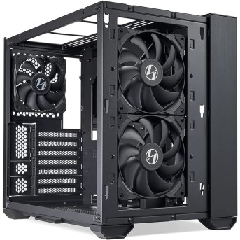 Корпус Lian Li O11 Air Mini E-ATX/<wbr>ATX/<wbr>m-ATX/<wbr>m-ITX G99.O11AMX.00 Black - Metoo (5)