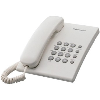 KX-TS2350 Проводной телефон (CAW) Белый - Metoo (1)