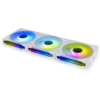 Вентилятор для корпуса Lian Li UNI FAN SL-INFINITY ARGB 3x120m with Controller White UF-SLIN120-3W - Metoo (3)