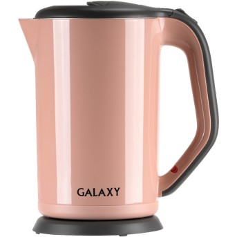 Чайник электрический с двойными стенками GALAXY GL0330, 2000Вт, Объем 1,7 л, 220В/<wbr>50Гц Розовый - Metoo (1)