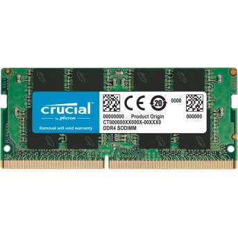 Оперативная память для ноутбука 8GB DDR4 2666 MHz Crucial PC4-21300 CL19 SO-DIMM1.2V CT8G4SFRA266 - Metoo (1)